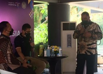 Menparekraf Sandiaga Uno bareng Rahmat Muhajirin ajak Masyarakat Majukan Ekonomi Kreatif