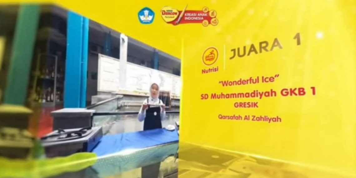 Berkat Es Gabus Daun Kelor, Siswa SD Mugeb Juara 1 Lomba DKAI