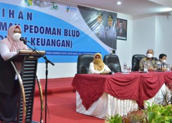 Tingkatkan Kualitas Pelayanan Pada Masyarakat, Dinkes Kabupaten Gresik Gelar Pelatihan Pemahaman Pedoman Badan Layanan Umum Daerah.