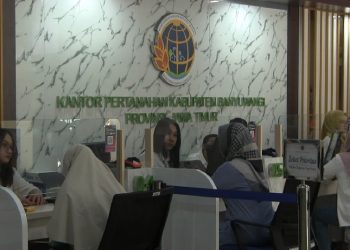 Suasana kantor BPN Banyuwangi