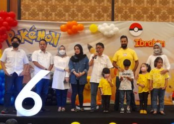 Rindu Berat, Ketua Hipakad Jatim Rayakan Ultah Sang Cucu Yang Ke-6