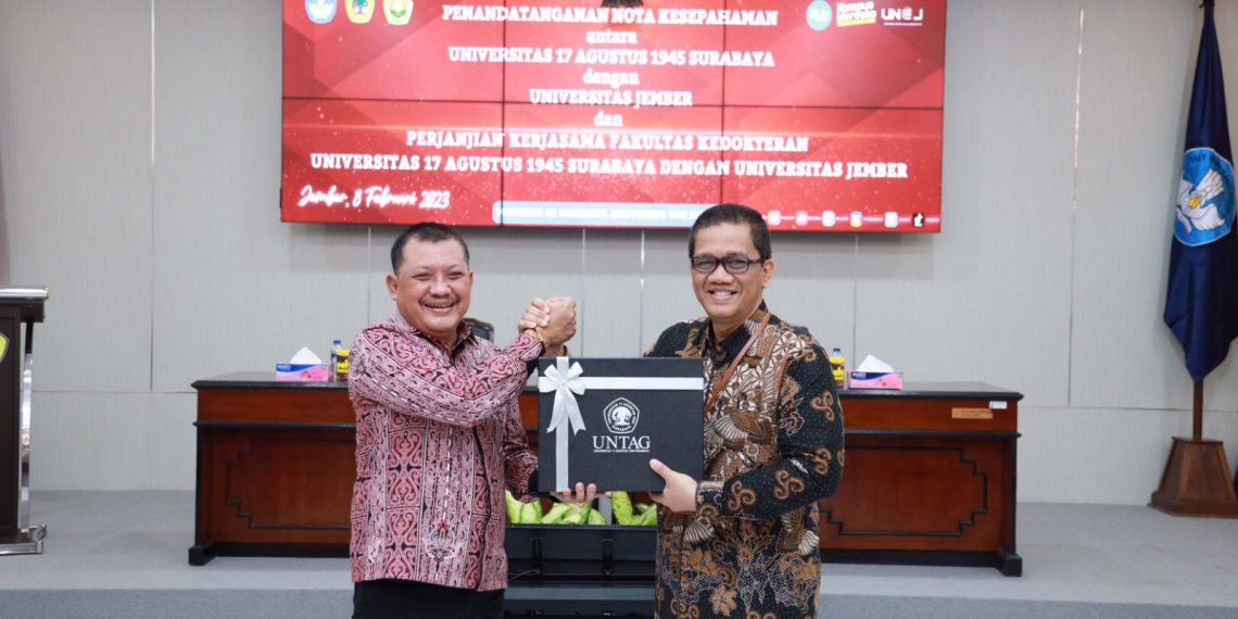 Untag Surabaya Gandeng FK Universitas Jember, Siap Buka Fakultas Kedokteran