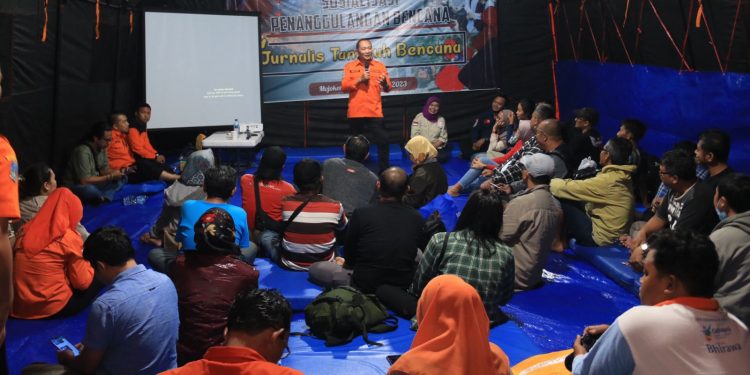 BPBD Jatim Bersibergi dengan Wartawan Pokja Grahadi, Siapkan Jurnalis Tangguh Bencana