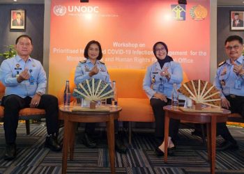 Kadivpas Kanwil Kemenkumham Jatim Hadiri Penguatan Peningkatan Layanan Kesehatan Kepada WBP