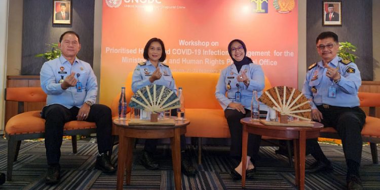 Kadivpas Kanwil Kemenkumham Jatim Hadiri Penguatan Peningkatan Layanan Kesehatan Kepada WBP