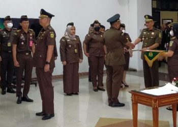 Kajari Kota Malang Pimpin Sertijab Kasi Pidsus Dan Kasubagbin Kota Malang