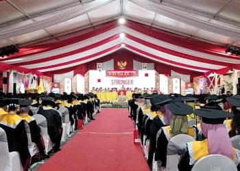 Untag Surabaya Gelar Prosesi Wisuda ke 126, Luluskan 1044 Wisudawan