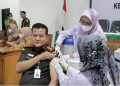 Kejaksaan Negeri Kota Malang Menggelar Vaksin Booster Ke-2