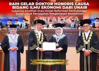 Khofifah Indar Parawansa Raih Gelar Doktor Honoris Causa Bidang Ilmu Ekonomi FEB Unair 16 Khofifah Indar Parawansa Raih Gelar Doktor Honoris Causa Bidang Ilmu Ekonomi FEB Unair
