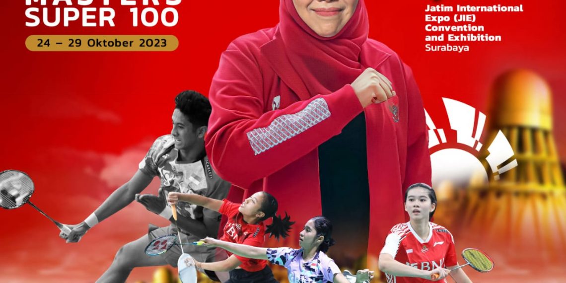 Jatim Jadi Tuan Rumah Indonesia Masters Super 100, Gubernur Khofifah: Ayo Ramaikan Turnamen Bulutangkis Tingkat Dunia 14 Jatim Jadi Tuan Rumah Indonesia Masters Super 100, Gubernur Khofifah: Ayo Ramaikan Turnamen Bulutangkis Tingkat Dunia