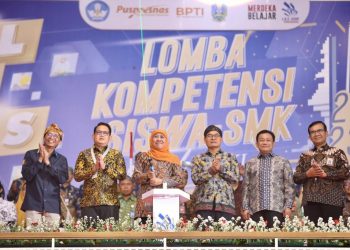 LKS Nasional XXXI Resmi Dibuka, Khofifah: Siswa SMK di Siapkan Jadi Juragan Bukan Untuk Jadi Karyawan