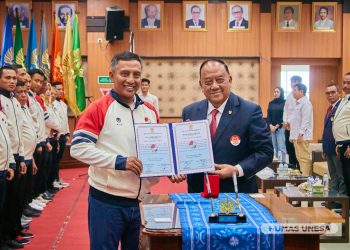Rektor Unesa Prof Nurhasan Resmi Jadi Ketua Umum PB FOPI