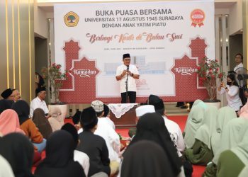 Semarakan Ramadhan 2024, Untag surabaya Berbagi Kebahagian bersama Ratusan Anak Yatim