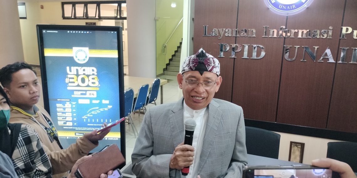 Unair Duduki Rangking 308 Sebagai Kampus Terbaik Dunia 12 Rektor Unair Prof Dr Mohammad Nasih SE, MT, Ak