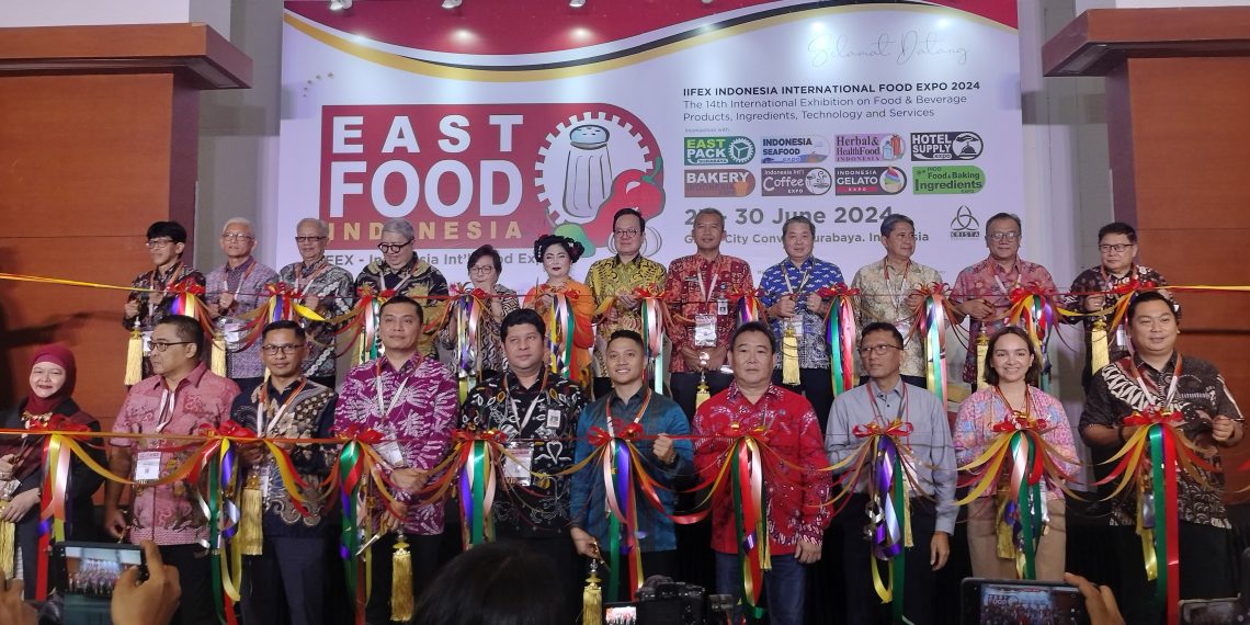 Pameran EastFood (IIFEX) & EastPack Surabaya 2024 Resmi Dibuka, Targetkan 15.000 Pengunjung