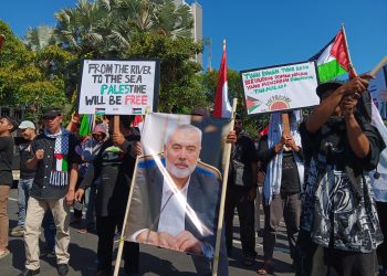 Ratusan Aktivis Kumail Demo, Mengutuk Aksi Pembunuhan Ismail Haniyeh