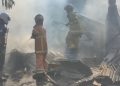 Meteran Listrik “Njeglek” Bangunan Warung Terbakar