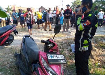 Empat Pelajar dan Seorang Anggota Polisi Terluka Ditabrak Mobil Boks