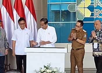 Presiden Joko Widodo Resmikan Rumah Sakit Kementerian Kesehatan Surabaya