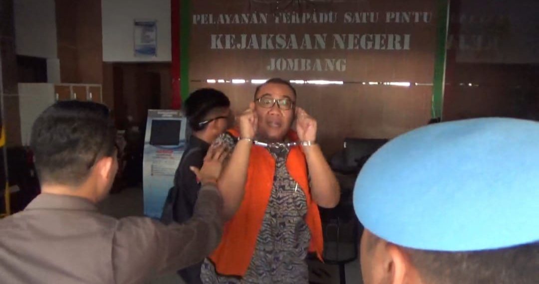 DPO Korupsi Dana Hibah Rabat Beton Rp 1,8 Miliar Ditangkap Kejari Jombang