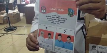 KPU Jombang Terima 1.041.060 Lembar Surat Suara Pilbup