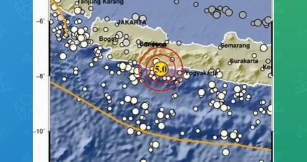 Pangandaran di Guncang Gempa 5,0 Magnetudo, Berpotensi Tsunamikah??? 