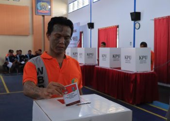Salurkan Hak Pilih di Pilgub, 21.159 Warga Binaan Lapas/ Rutan di Jatim Nyoblos