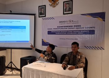 Hasil Hitung Cepat SIGI Denny JA, WarSa Menang Mutlak atas Petahana