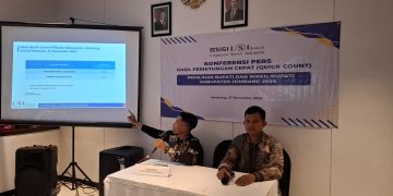 Hasil Hitung Cepat SIGI Denny JA, WarSa Menang Mutlak atas Petahana