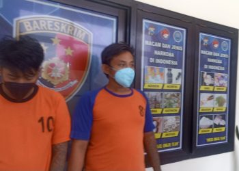 2 Residivis Narkoba Ditangkap di Jombang, Polisi Temukan 56,80 Gram Sabu
