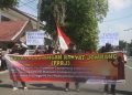Front Perjuangan Rakyat Jombang Demo Kantor Dewan, Ini Tuntutannya
