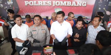 Polisi di Jombang Tangkap 5 Pelaku dan Amankan 5 Unit Sepeda Motor Hasil Curian