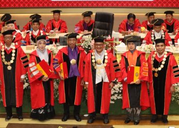 Awal Tahun 2025, Untag Surabaya Tambah Tiga Guru Besar Siap Mencetak Akademisi Unggul