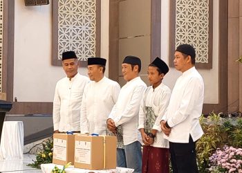 Ramadhan, Ditintelkam Polda Jatim Berbagi Untuk Ratusan Anak Yatim Piatu