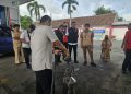 Satgas BBM Polres Jombang bersama UPT Metrologi dan Pertamina Lakukan Pengecekan SPBU