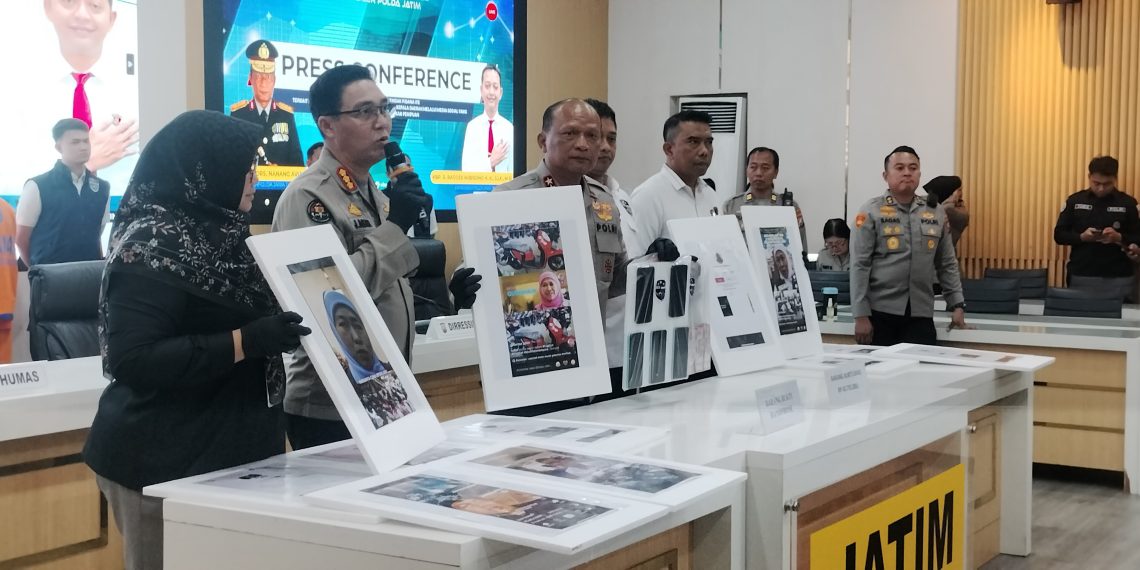 Polda Jatim amankan 3 orang Pembuat dan Penyebar Video Hoaks  menggunakan AI Deepfake Gubernur Jatim