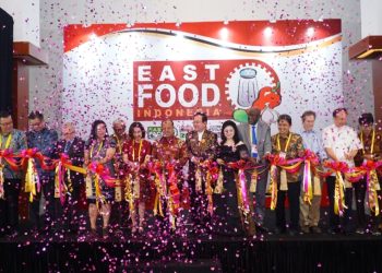 Resmi di Buka, Ribuan Pengunjung Serbu Pemeran EastFood (IIFEX) dan EastPack Surabaya 2025