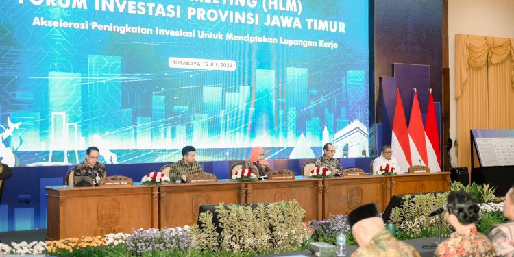 High Level Meeting Forum Investasi Jatim 2025: Investasi Kunci Peningkatan Produktivitas dan Ketersediaan Lapangan Kerja