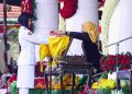 Ribuan Masyarakat Antusias Hadiri UPACARA HUT RI ke 80 di Grahadi