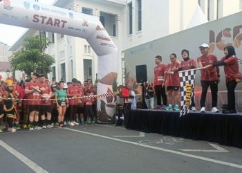 BI Jatim Sukses Gelar Heritage Fun Run 2025, Ribuan Pelari Ramaikan Kota Lama Surabaya 