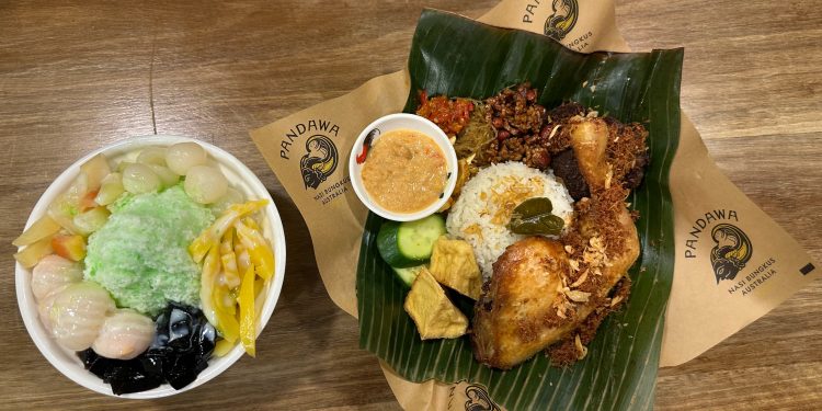 Satu diantara menu sajian khas Nusantara di resto Pandawa Sydney Australia. (Foto: Pandawa)