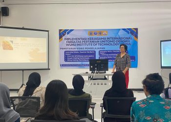 Kolaborasi Unitomo-Wuhu Institute Hadirkan Program Pembelajaran Daring Teknologi Pangan Skala Internasional