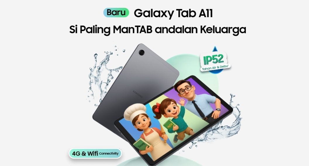 Samsung Galaxy Tab A11 Resmi Hadir di Indonesia, Tawarkan Harga Murah Rp 2 Jutaan, Ini Keunggulannya.