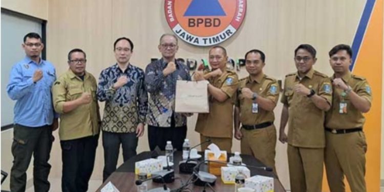 BPBD Jatim Terima Kunjungan Konjen Jepang, Diskusi Soal Mitigasi Bencana