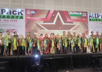 Allpack Surabaya Expo 2026 Resmi di Buka Gubernur Jatim Khofifah 