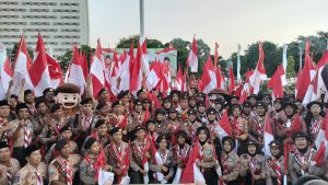 Bawa Misi Kebangsaan Menjaga NKRI, Khofifah Resmi Lepas 1.537 Kontingen ke Jamnas XII 15 IMG20260806171053