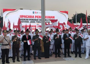 76 Anggota Paskibraka Jatim 2026 Siap Kibarkan Merah Putih di Grahadi