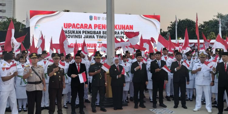 76 Anggota Paskibraka Jatim 2026 Siap Kibarkan Merah Putih di Grahadi