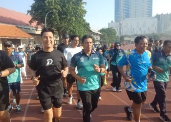Kampanyekan Slow Jogging “Alons Kelakon” Kadispora Jatim Ajak Masyarakat Hidup Sehat