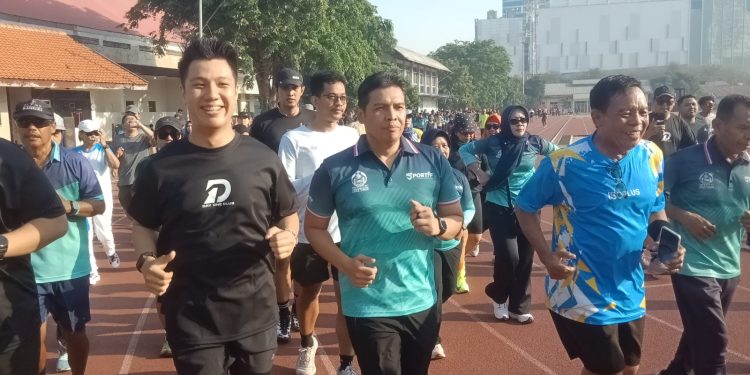 Kampanyekan Slow Jogging “Alons Kelakon” Kadispora Jatim Ajak Masyarakat Hidup Sehat